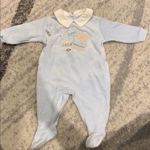 Baby Boy Chicco Onesie 6M brand new from Italy
